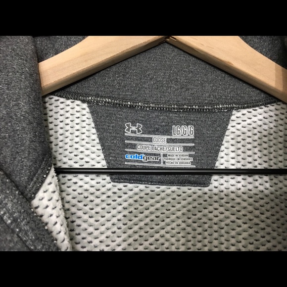 Under Armour Coldgear 1/4 zip like new men’s Lrg - Picture 3 of 6